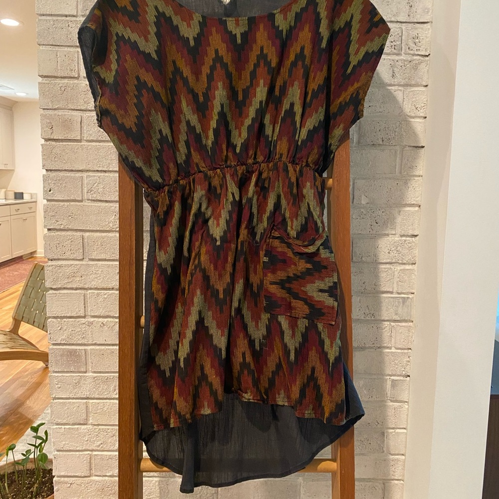 Aztec Designer Dress Size M/L